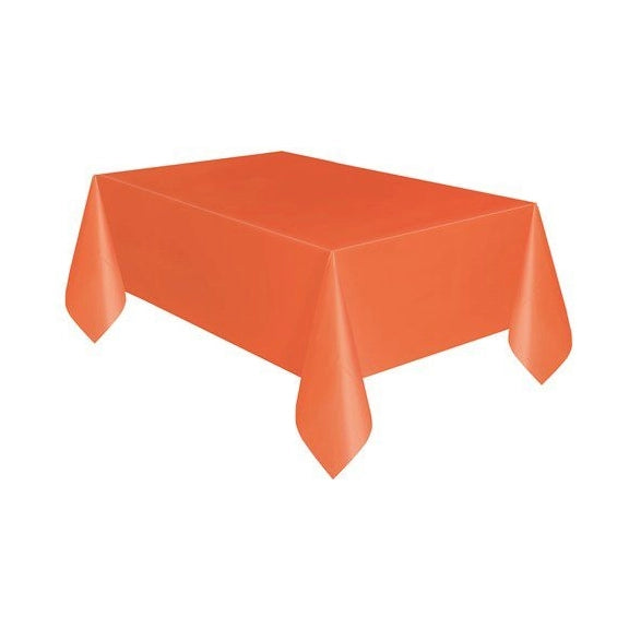 Tafelkleed oranje 140x274cm