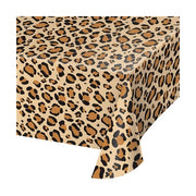 Tafelkleed panter print plastic 137x274cm