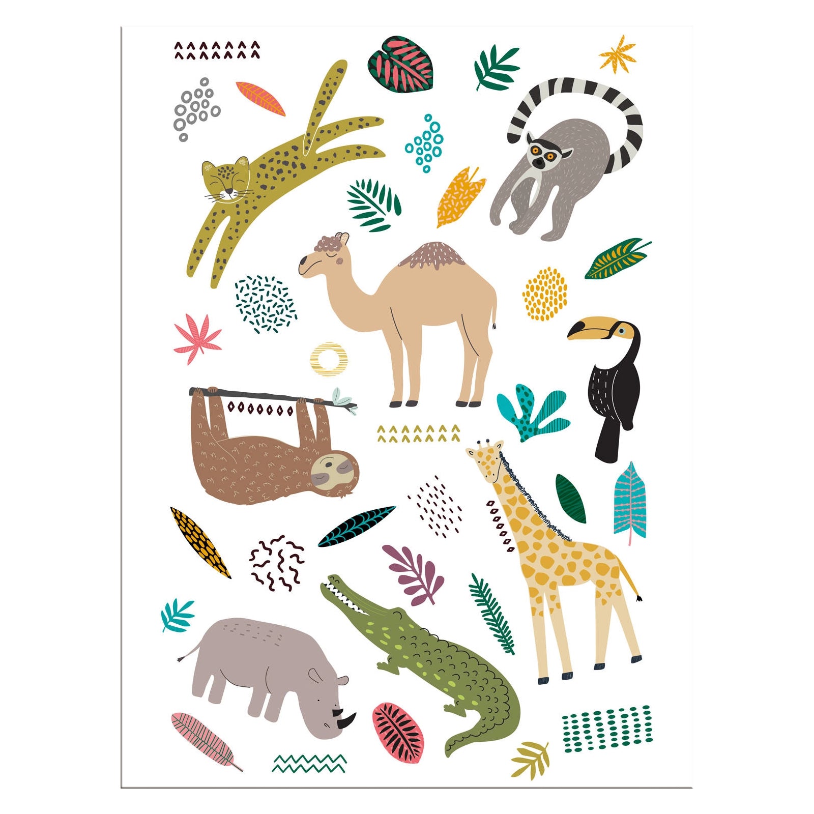 Tatoeages Zoo Party - ca 30 tatoeages