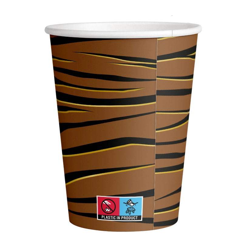 Tijger - Bekers - 8 stuks - 250ml
