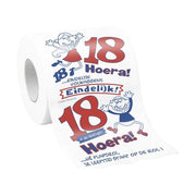 Toiletpapier 18 jaar