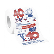Toiletpapier 40 jaar - man