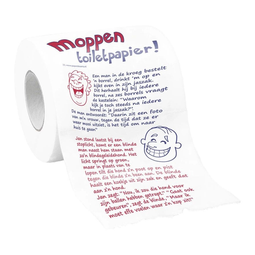 Toiletpapier - Moppen