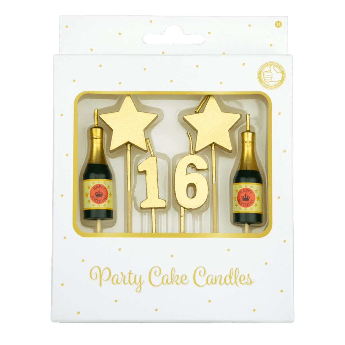 Verjaardag kaarsjes 16 jaar