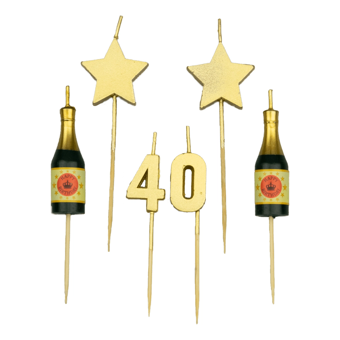 Verjaardag kaarsjes 40 jaar