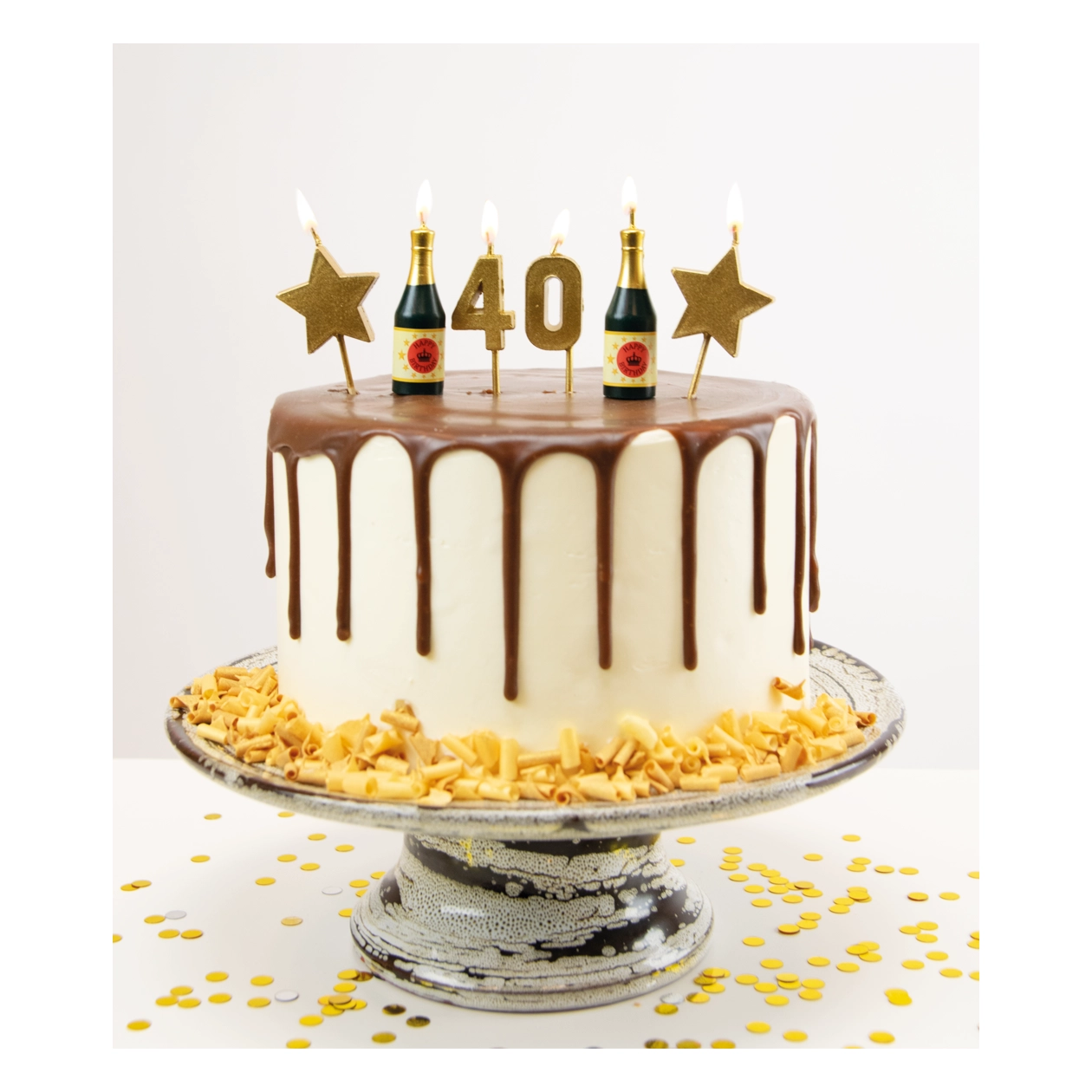 Verjaardag kaarsjes 40 jaar