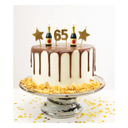 Verjaardag kaarsjes 65 jaar