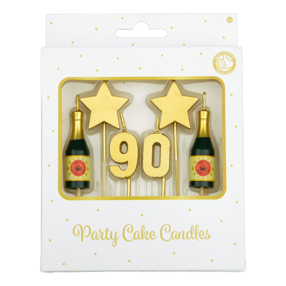 Verjaardag kaarsjes 90 jaar
