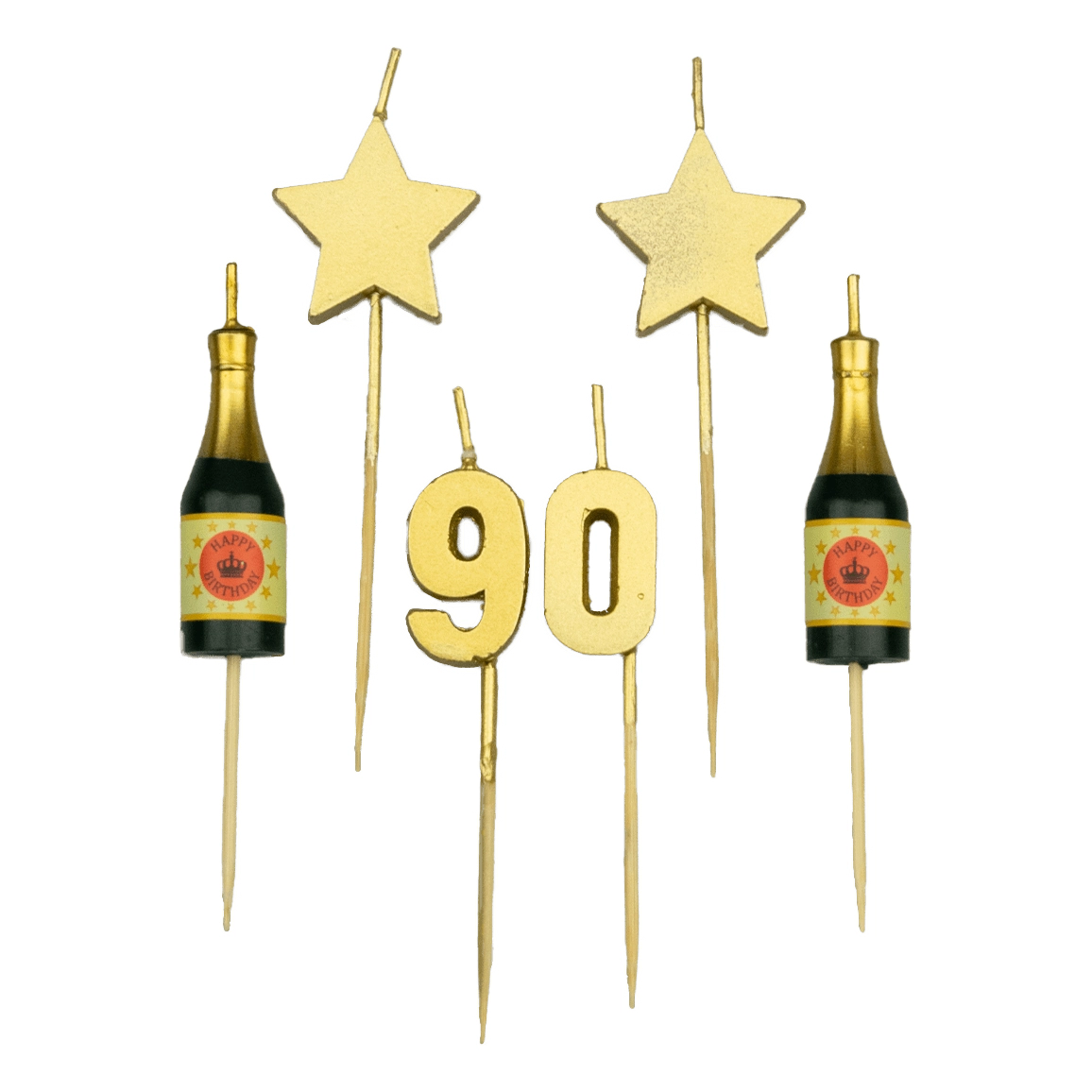 Verjaardag kaarsjes 90 jaar