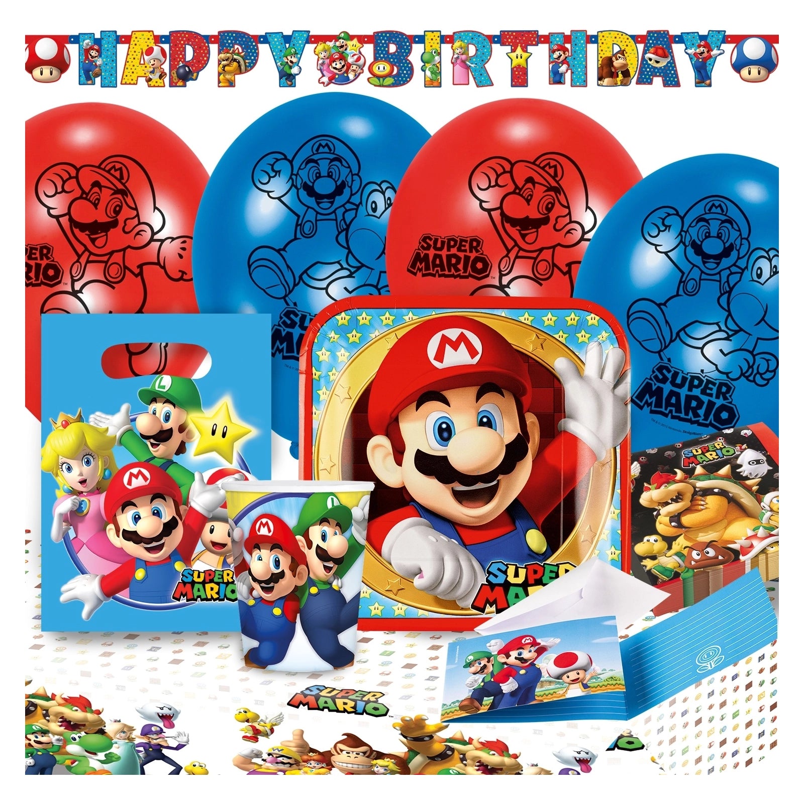 Verjaardag pakket Super Mario