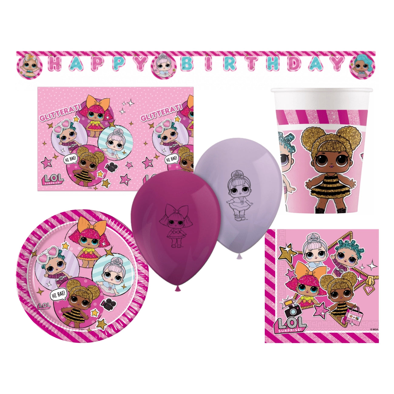 Verjaardagspakket LOL Surprise