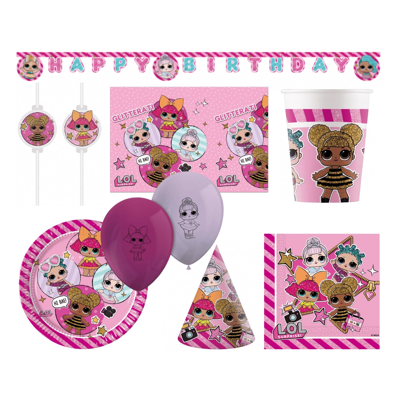 Verjaardagspakket LOL Surprise XL