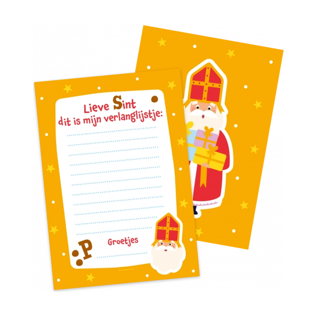 Verlanglijstje - Sinterklaas - 6 stuks