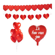 Versiering pakket Valentijnsdag Rood - 2.3