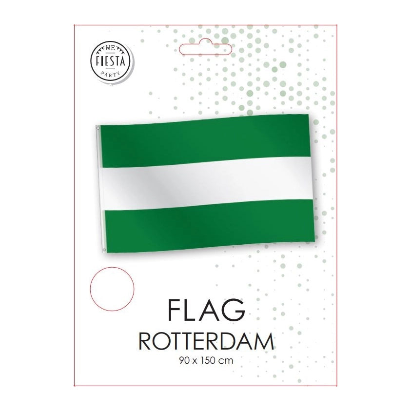 Vlag Rotterdam 150x90cm
