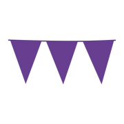 Vlaggenlijn paars XL