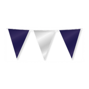 Vlaggenlijn Vlaggenlijn Zilver en Blauw 10 meter