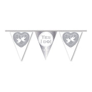 Vlaggenlijn "Yes I Do" 6 meter