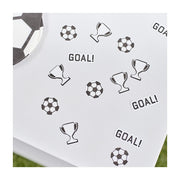 Voetbal tafelconfetti papier 13 gram