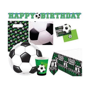 Voetbal verjaardag versiering pakket (50 delig)