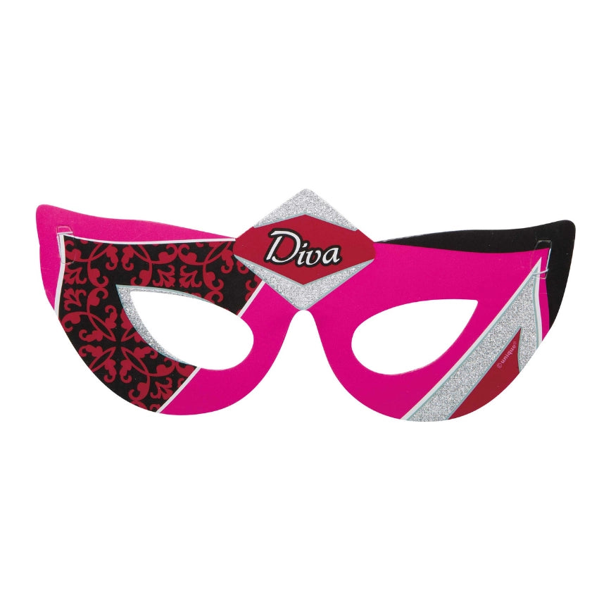 Vrijgezellenfeest Maskers 6 stuks