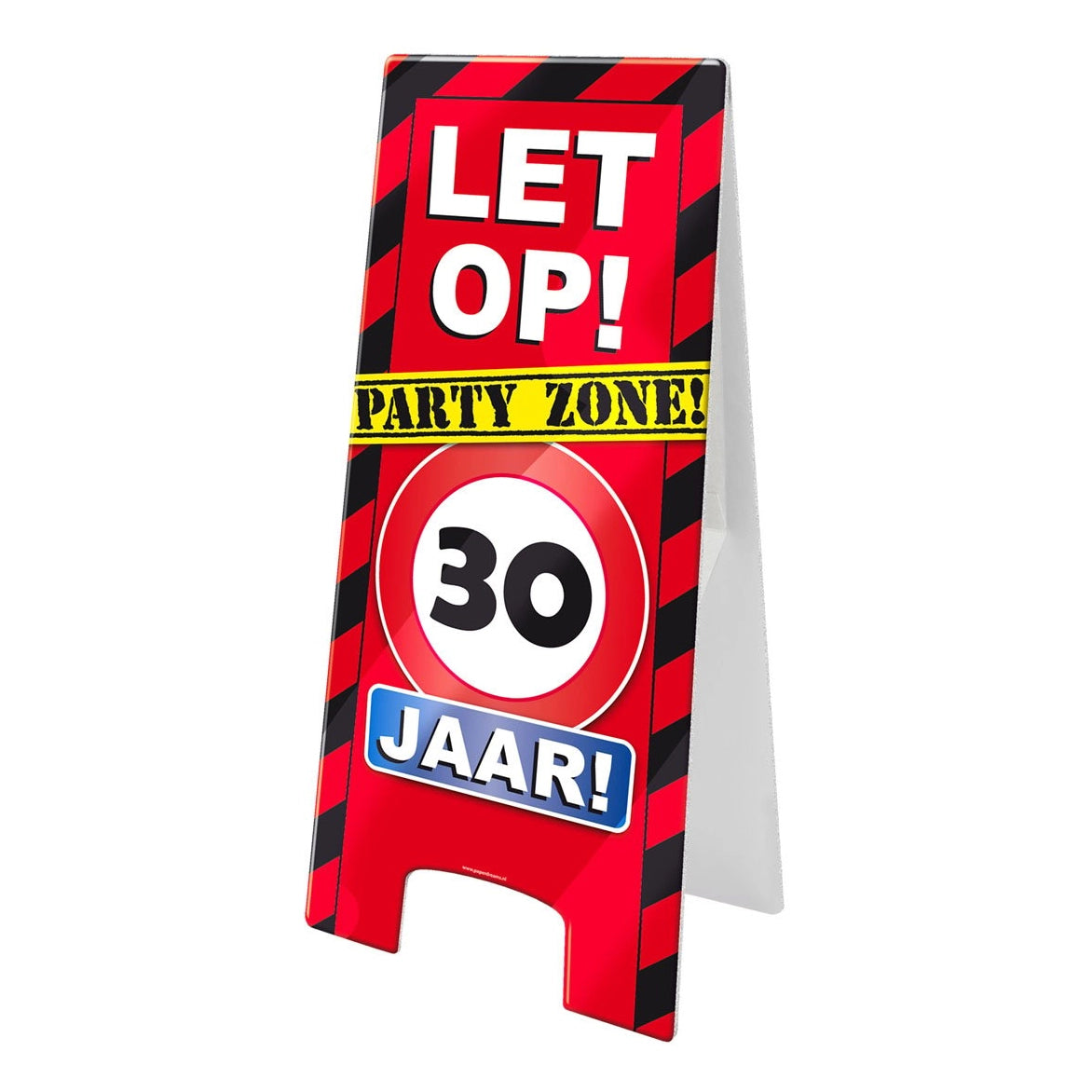 Warning Sign - 30 jaar – verkeersbord