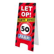 Warning Sign - 50 jaar – verkeersbord
