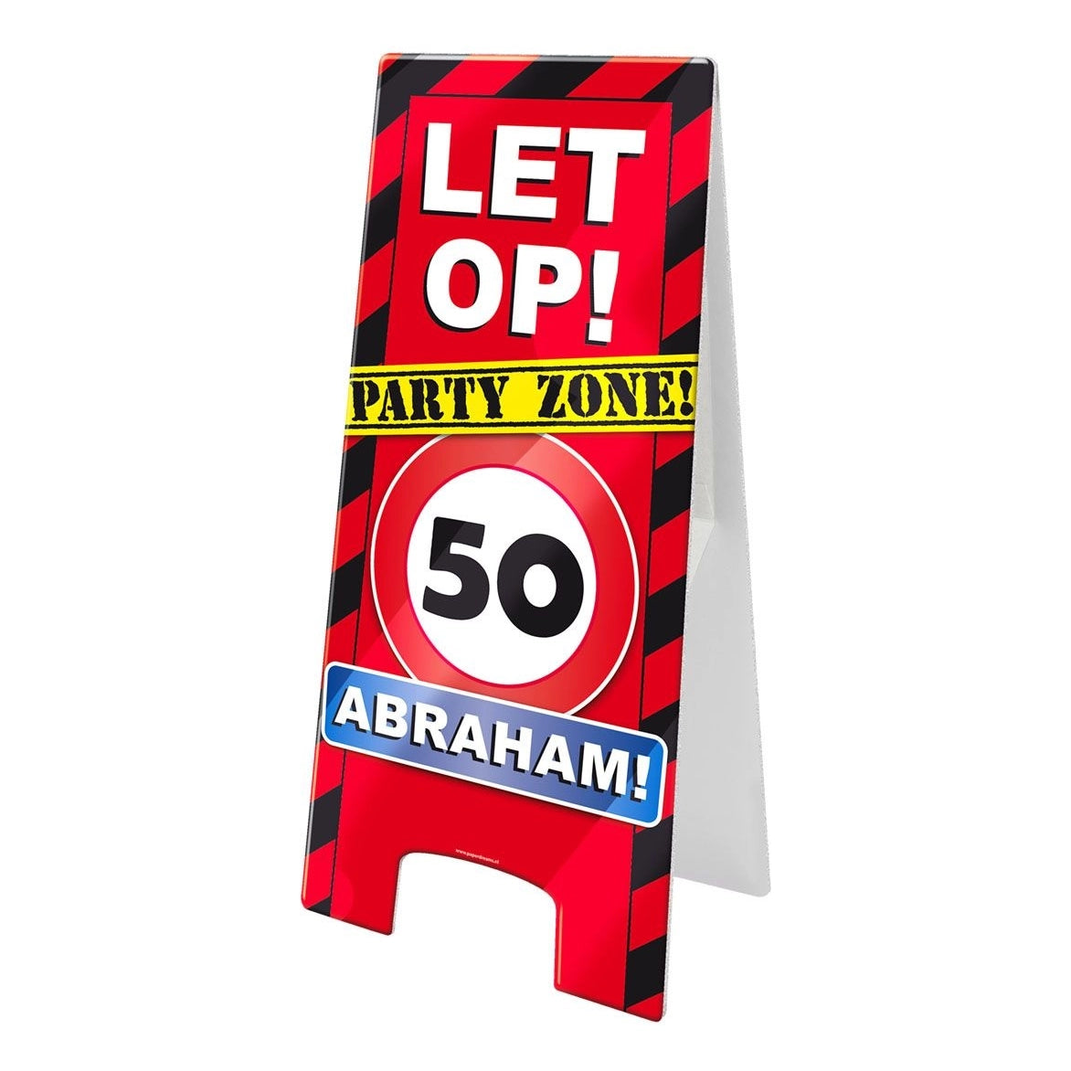 Warning Sign - Abraham - verkeersbord