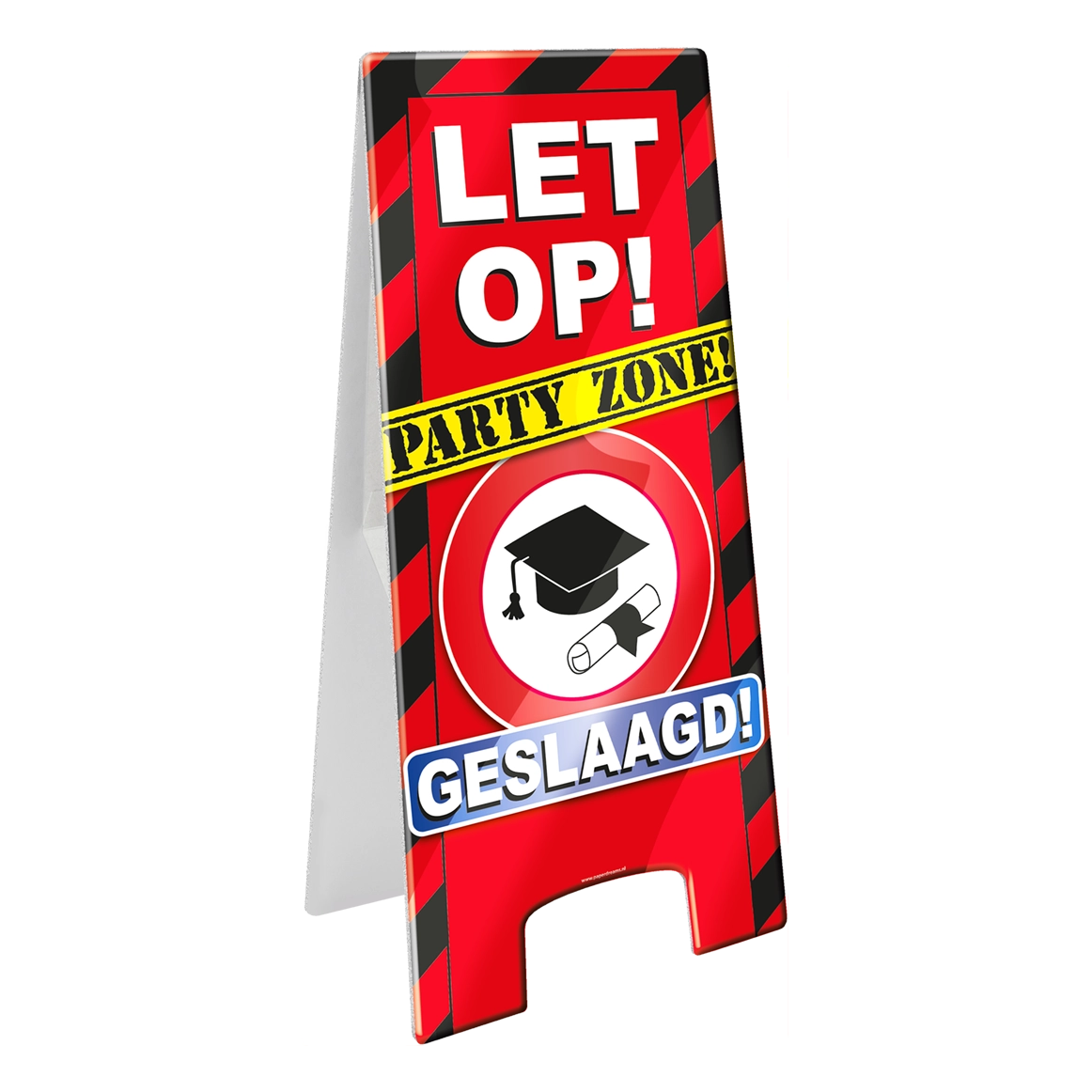 Warning Sign Geslaagd Verkeersbord