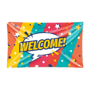 Welcome Cartoon - Gevelvlag