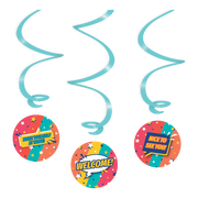 Welcome Cartoon - Swirl decoratie - 3 stuks