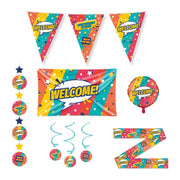 Welcome Cartoon Versiering pakket - L