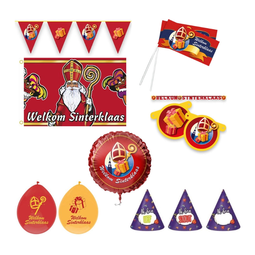 Welkom Sinterklaas pakket L (pakket 10)