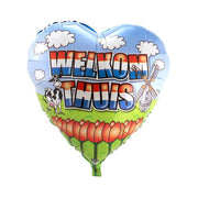 Welkom Thuis Holland - Folieballon - 45cm