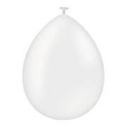 Witte ballonnen 25 stuks 30cm