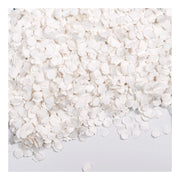 witte papieren confetti 100 gram