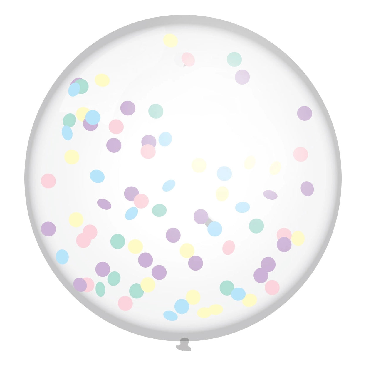 XL Confettiballon "Perfect Pastels" 60cm