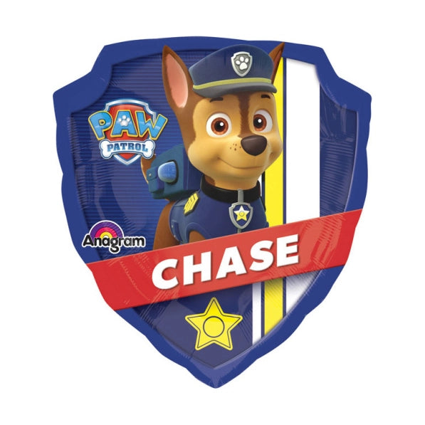 XL Folieballon Paw Patrol Chase 63x68cm