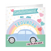 XL Wenskaart Gefeliciteerd met jullie trouwdag