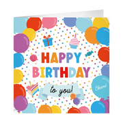 XL Wenskaart Happy Birthday