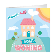 XL Wenskaart proficiat nieuwe woning
