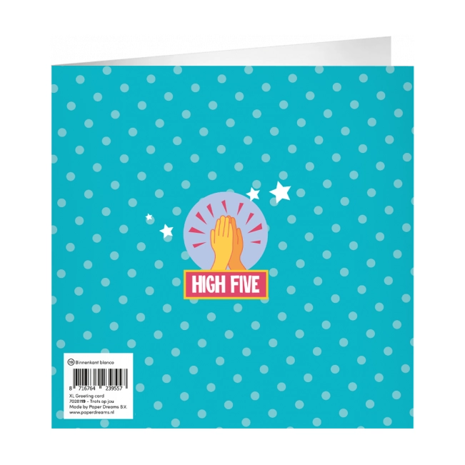 XL Wenskaart Super trots op jou!