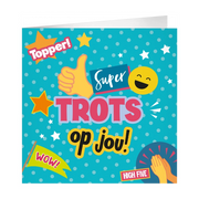 XL Wenskaart Super trots op jou!