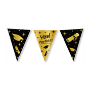 Yes You Did it - Geslaagd - Vlaggenlijn 10 meter