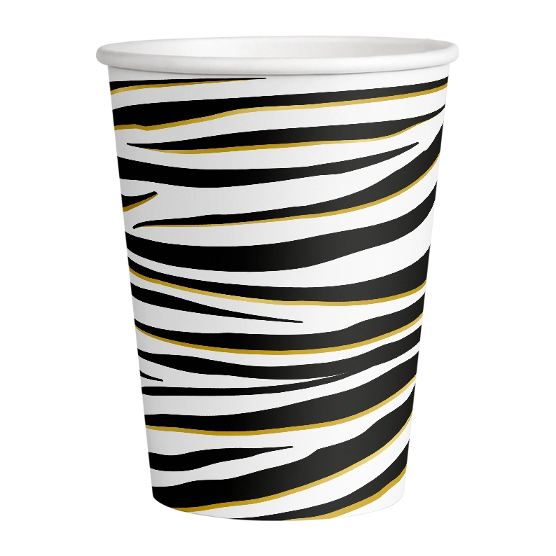 Zebra - Bekers - 8 stuks - 250ml