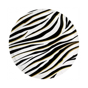 Zebra - Borden - 8 stuks - 23cm