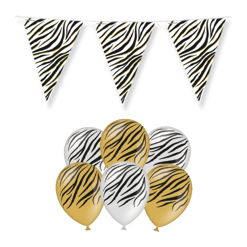 Zebra Versiering pakket - S