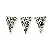 Zebra - Vlaggenlijn - 10 meter