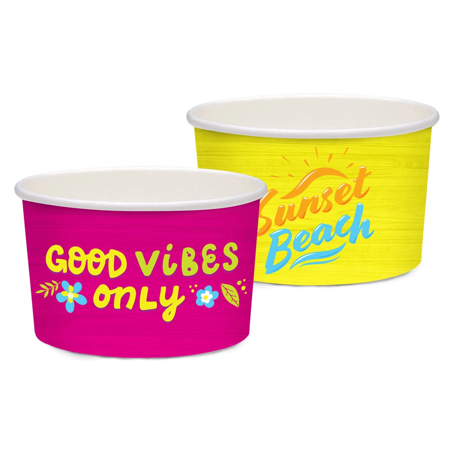 Zomer Bakjes - 5 stuks - 200 ml