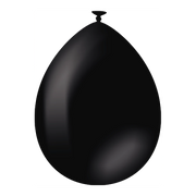 Zwarte ballonnen 50 stuks 30cm